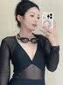 美津浓（MIZUNO）泳镜女专业训练防水防雾高清游泳镜男成人游泳装备C240黑400 实拍图