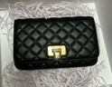 CHARLES&KEITH经典菱格链条小方单肩斜挎包包女包生日520礼物CK2-70160131 Black黑色 小包 实拍图