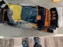 金钱花厨房洗碗家务洗衣服天然橡胶乳胶食品级胶皮清洁防水刷碗手套加厚 五双超厚实惠同款 大号L（适合男士） 实拍图