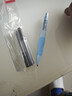 新款2.0正姿活动铅笔海豚握杆小学生用矫姿加粗铅芯自动铅笔 蓝色1支+1盒笔芯（8支笔芯） 实拍图