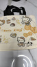 kitty帆布包大容量春夏新款卡通帆布包可爱通勤包小众百搭手提包 KT猫【黄色-无挂件】 实拍图