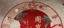 婚恋倾城宝宝满月百天周岁生日布置装饰手足印相框摆台蛇宝男女孩拍照道具 实拍图