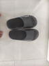回力厚底防滑男女士凉拖室内外穿软底洗澡浴室拖鞋HL0212黑色42-43 实拍图