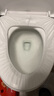 欣沁一次性马桶垫无纺布旅行马桶套防泼水加厚独立装全密封 50个装 实拍图