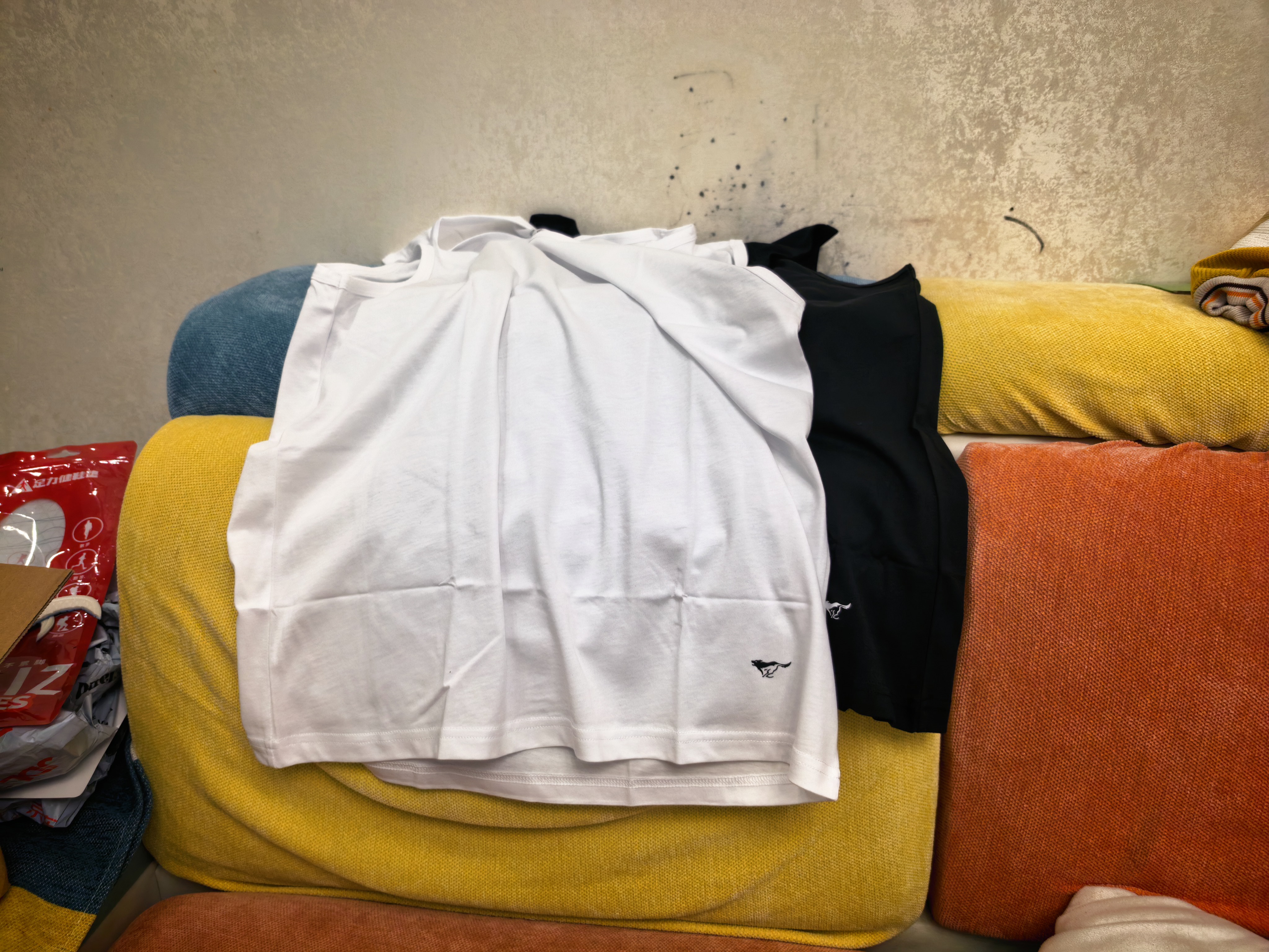七匹狼【100%棉+宽肩】背心男士纯棉吸汗透气坎肩汗衫全棉运动无袖 实拍图