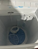 海尔（Haier）半自动双桶双缸洗衣机 12KG大容量  强力去污洗大件 一级能效家电国家补贴以旧换新 XPB120-81D2 实拍图