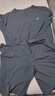浪莎睡衣男冰丝凉感加肥加大300斤可穿休闲简约圆领短袖家居服套装 实拍图