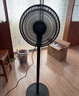 美的（Midea）【超级单品】七叶轻音立式电风扇家用柔风落地扇台式桌面小型风扇大风量节能摇头宿舍电扇 SAF30AB 实拍图