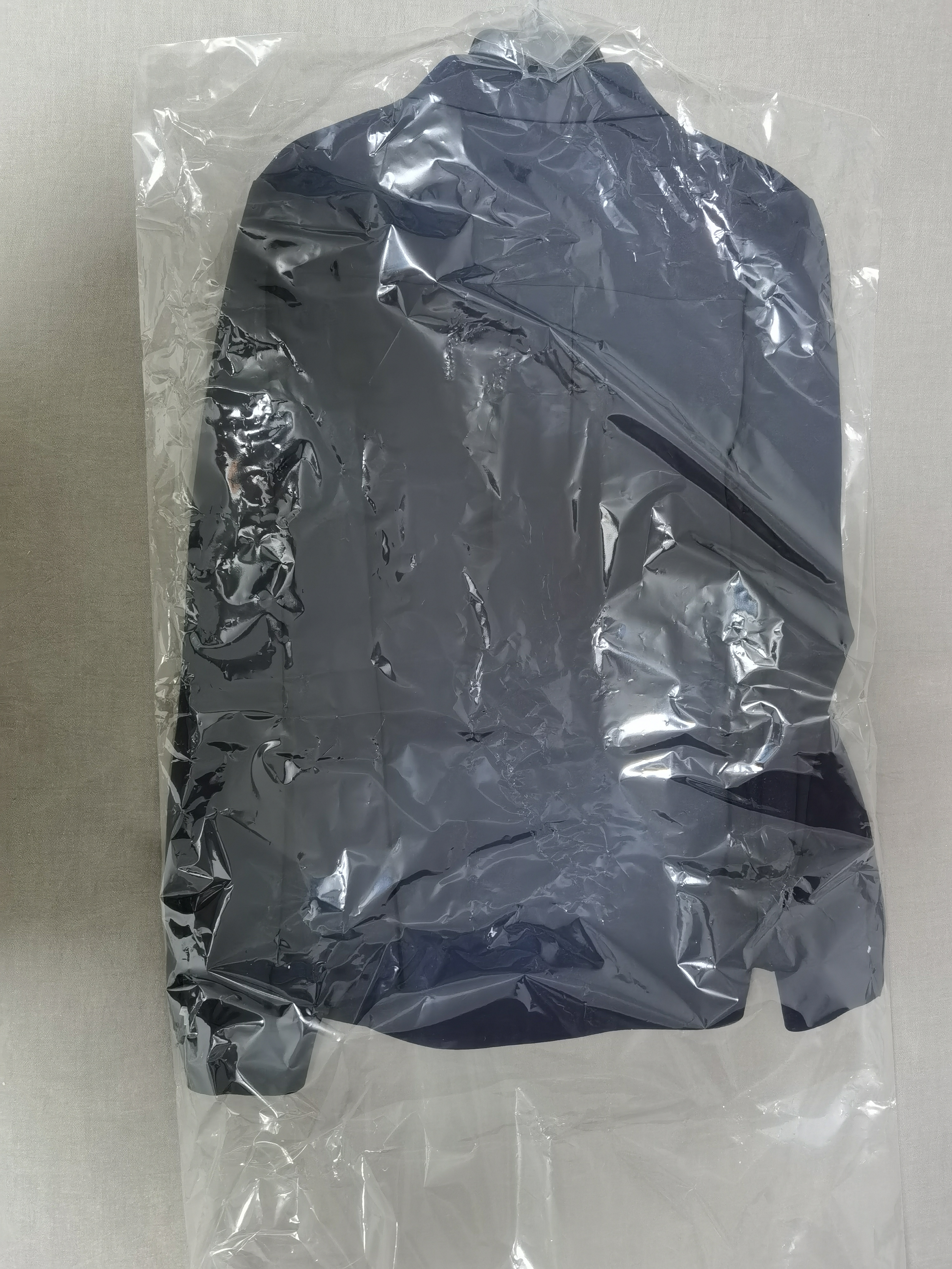 伊芙丽（eifini）秦岚代言【十年销冠】不易皱简约职业必入衬衫女春秋通勤白色上衣 浅藏青 L 110-125斤 实拍图