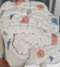 贝瑞加（Babyprints）【不含甲酰胺】尿布裤婴儿纱布一体式新生儿可水洗戒子兜尿片3条 实拍图
