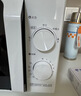 美的（Midea）变频家用微波炉  经典双旋钮 360°转盘加热  智能解冻 五档火力18L容量213B升级款（M13J） 实拍图