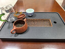 宅轻松 仿乌金石家用茶盘沥水储水功夫茶具托盘干泡茶台排水轻奢托盘 实拍图