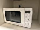 美的（Midea）【价保618】变频小清新微波炉 液晶屏幕 磨砂面板 小型20L家用 匠心工艺（PM2002） 实拍图