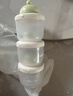 小熊（Bear）便携外出辅食存储盒 儿童分隔密封零食盒 MW-C0016 白色宝宝饭盒 实拍图