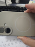 奶小鸭（NEYAA）适用苹果17手机壳 iphone17保护套镜头全包超薄Magsafe磁吸充电液态硅胶防摔简约男女款 钛原色 实拍图