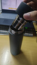 恩尔美（nRMEi）保温杯男士男款茶水分离磁弹泡茶杯316不锈钢便携车载磁吸水杯子 实拍图