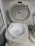 美的（Midea）【价保618】小碧玉电饭煲2-3人3升0氟有钛陶瓷白玉内胆家用电饭锅煮粥智能预约多功能多用锅RE360 实拍图