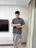 安之伴【巨凉感】情侣睡衣夏季奥力棉休闲宽松可外穿套装男女短袖家居服 实拍图