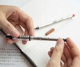 LAMY签字笔宝珠笔 圆珠笔 生日节日礼物学生成人练字文具 德国进口 自信系列 全透明 蓝色笔芯0.7mm 实拍图