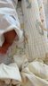 贝瑞加（Babyprints）婴儿连体衣2件夏季短袖婴儿衣服新生儿纯棉哈衣轻薄爬服 白蓝59 实拍图