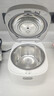 松下（Panasonic）【价保618】饭光光2.0电饭煲0涂层内胆不粘锅IH加热家用2.9L不锈钢无涂层电饭锅3-4人SR-HNS102-W 实拍图