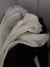 迪卡侬（DECATHLON）透气吸汗袜子运动袜高帮棉袜柔软舒适男女长袜 RS160-休闲白色-3双装 【43-46】(鞋码43/44/45/46) 实拍图