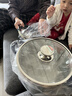 膳魔师高压锅单手一键开合压力锅304不锈钢防爆汤蒸锅送礼燃气灶电磁炉 海王星蓝-黄金容量 22cm 6L 实拍图