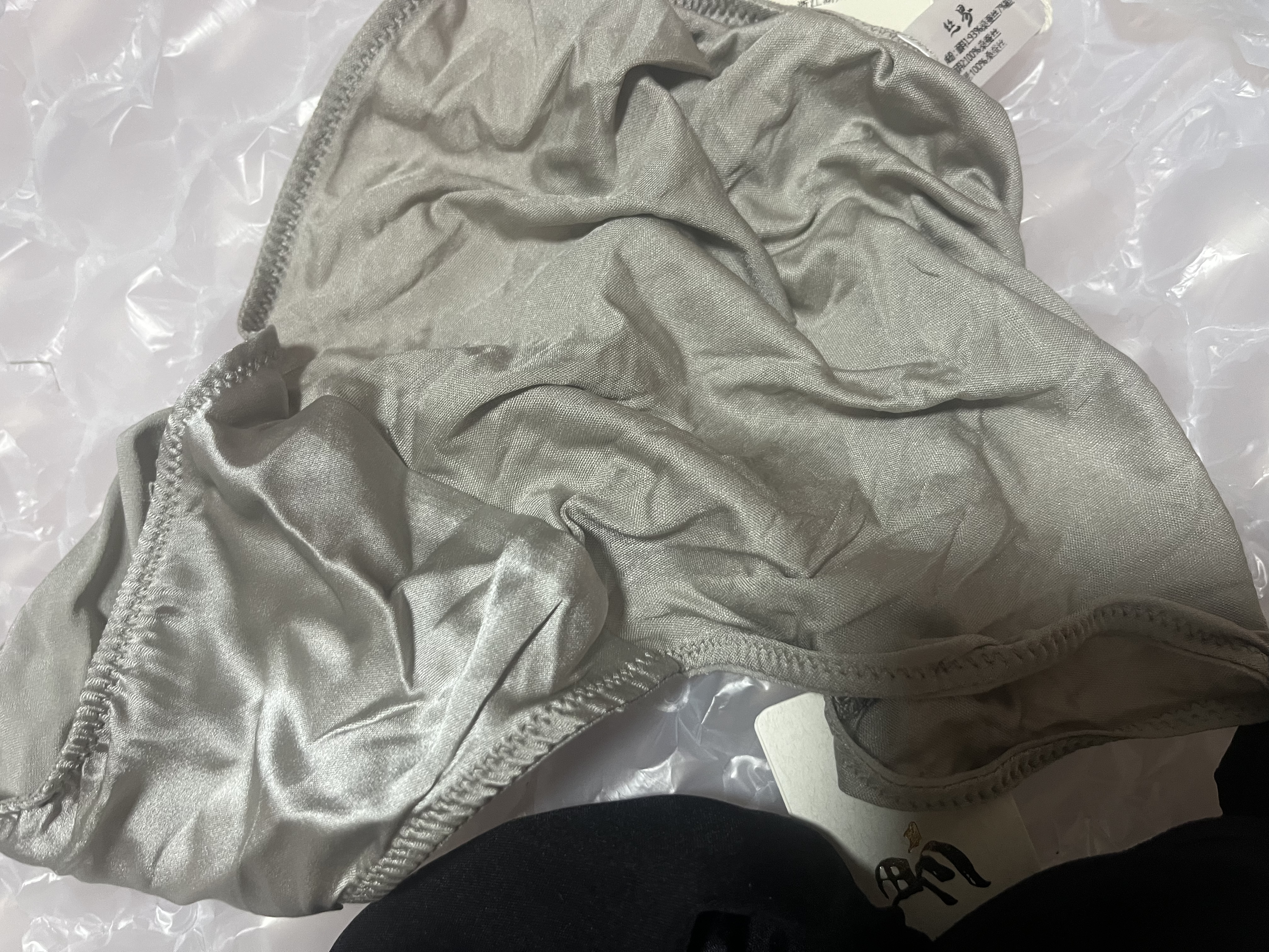 丝界桑蚕丝内裤女秋冬舒适薄款低腰性感无痕速干新款真丝三角短裤裤衩 实拍图