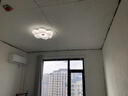 惠普普瑞护眼LED卧室奶油风花朵儿童房吸顶灯中山灯具臻之光包安装 实拍图