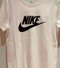 耐克(NIKE)男短袖T恤 纯棉 运动休闲 舒适百搭 AR5005-101 白色L 实拍图