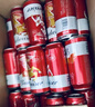 百威啤酒TOP淡色拉格450ml*18听整箱装京东自营新老包装混发踏春送礼 实拍图