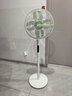美的（Midea）【幸运草安睡2.0 MAX】一键闪装/直流变频家用轻音电风扇语音遥控落地扇 大风量一级能效卧室电扇 实拍图