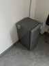 奥克斯小冰箱家用小型迷你冷藏冷冻两用出租房宿舍用节能省电寝室办公室电冰箱 【净化去味】126银色【高效保鲜 铜管速冷】22L 实拍图