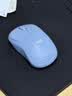 罗技（Logitech）M221 轻音鼠标 无线鼠标 办公鼠标 对称鼠标 带无线微型接收器 雾霭蓝 实拍图