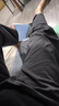 JEEP吉普休闲裤男夏季直筒裤子男士宽松潮流工装裤男裤 深灰 3XL 实拍图