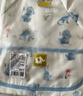 好伊贝（HOY BELL）宝宝围兜辅食吃饭兜儿童罩衣防水反穿衣婴儿围嘴口水兜巾四季款蓝 实拍图