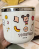 迪士尼（Disney）儿童牛奶杯学饮杯不锈钢水杯学生上学专用杯子宝宝幼儿喝水训练杯 实拍图