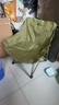 牧高笛（MOBIGARDEN）折叠月亮椅 户外露营便携懒人椅躺椅露营椅子 NX25665013 冬竹青 实拍图