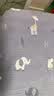 无印良品A类夹棉床笠单件 1.8x2米床罩床垫遮盖物全包床笠 蓝 实拍图