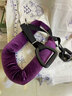 佰茹宏腰椎牵引带器腰间盘突出矫正家用单杠辅助器免打孔腰部拉伸悬吊带 【90%选择】手环款（双挂钩 免安装）-紫红 均码 晒单实拍图