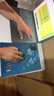 全品屋 可折叠桌电脑桌台式学生长条桌卧室简易书桌写字学习桌桌子办公 长80CM*宽40CM*74CM 实拍图