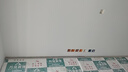 德力西开关插座面板 CD821系列 双USB+Type-C五孔插座 时尚白大板 实拍图