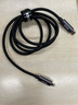 ROCK苹果充电线数据线快充PD27W Type-Cto Lightning适用手机iPhone14plus/13promax/12/11黑色1米 实拍图
