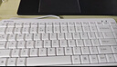 双飞燕（A4TECH）FBK25 103键 蓝牙键盘 无线键盘薄膜键盘电脑ipad键盘办公打字手感好618大促 象牙白 蓝牙/无线 实拍图