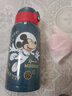 迪士尼（Disney）儿童保温杯吸管直饮杯316不锈钢大容量带杯套双盖水杯650ml米奇 实拍图