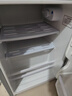 华宝小冰箱小型家用出租房用冷藏冷冻两用一级能效节能省电迷你宿舍寝室办公室二门电冰箱 【一级能效】76L银色【全国联保】 实拍图