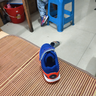 卡尔美（KELME）儿童足球鞋魔术贴免系带碎钉TF透气学生球鞋6873003 宝蓝 30 实拍图