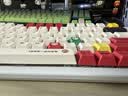 罗技（Logitech）K868机械键盘K865升级款 无线蓝牙有线三模 办公游戏电竞键盘 97键 mac ipad笔记本含数字小键盘 K868白+红白键帽 实拍图