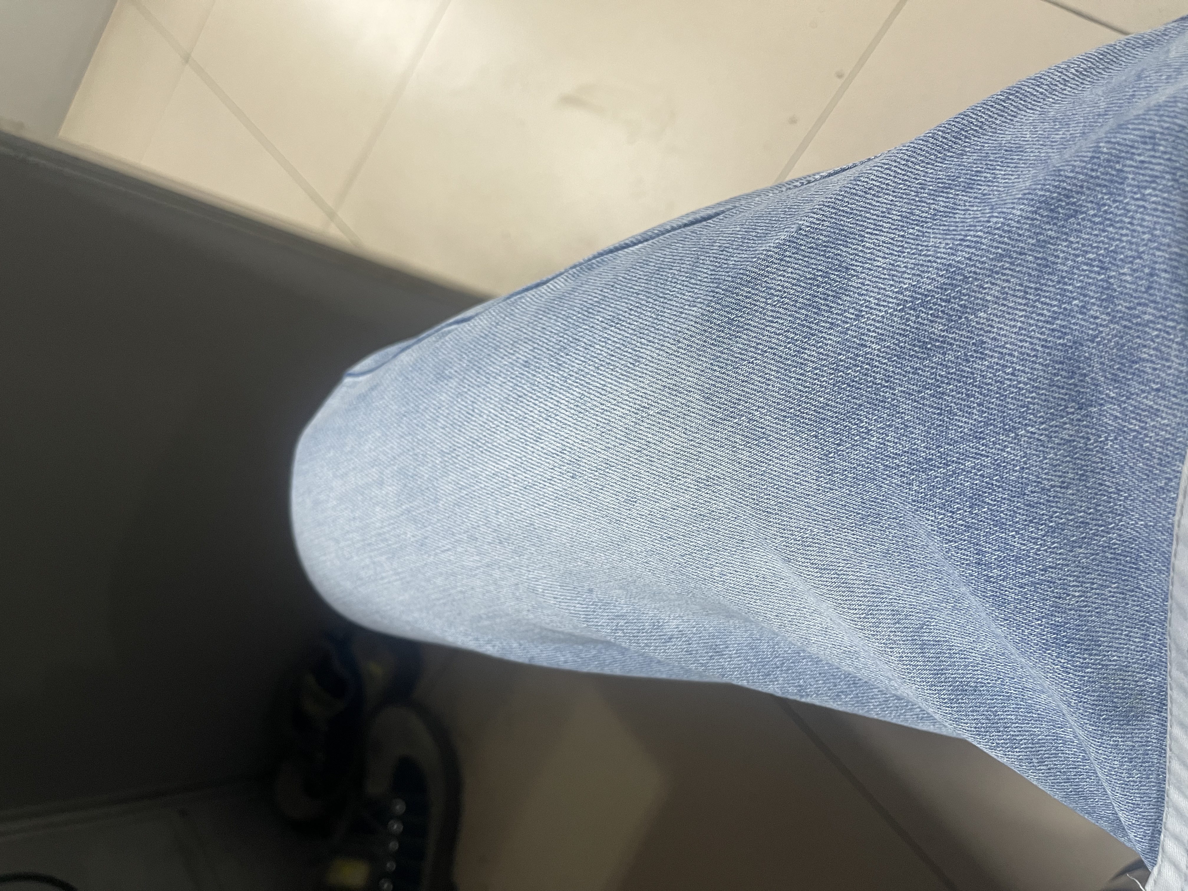 真维斯（Jeanswest）牛仔裤男春夏季薄款2026新款天丝舒适修身直筒高端潮牌休闲裤子男 蓝色【棉弹常规】 33 码(2尺6) 【建议140-150斤】 实拍图