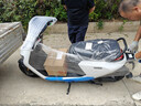 九号（Ninebot）N85C电动摩托车 9号电动电瓶车成人小型铅酸电摩-珍珠白 实拍图